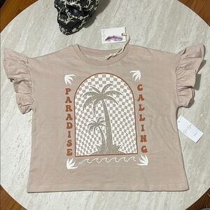 NWT Jessica Simpson Girls Top Tee Shirt *L(12)